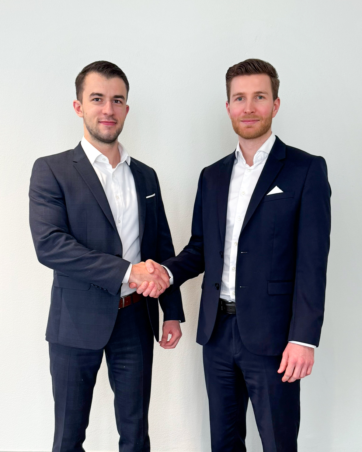Máté Kissevich und Remo Hüsser von der Recontec AG